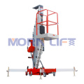 One Man Lift Aluminum Work Platform Aluminum Alloy Lifter Platform Vertical Single Mast Lift Electric Personal Lift